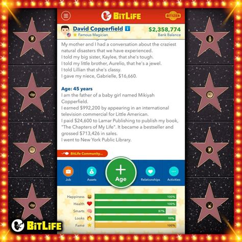 How to become a famous rapper in BitLife